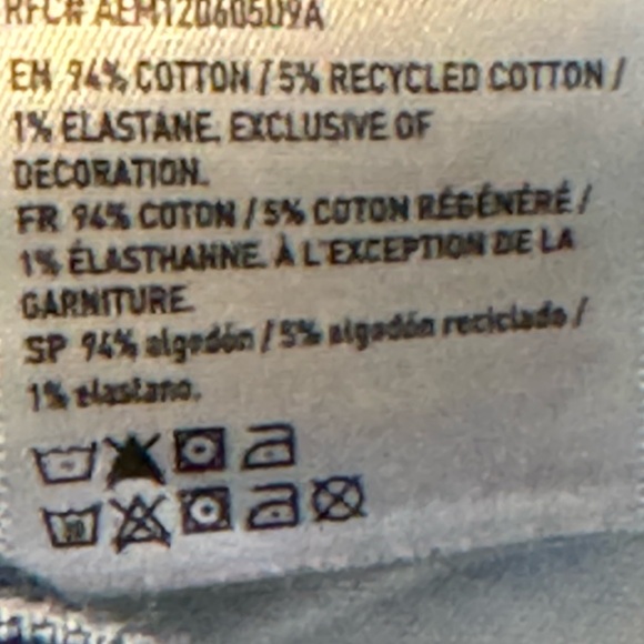 American Eagle curvy 90s skinny jeans size 18 reg - Picture 8 of 8